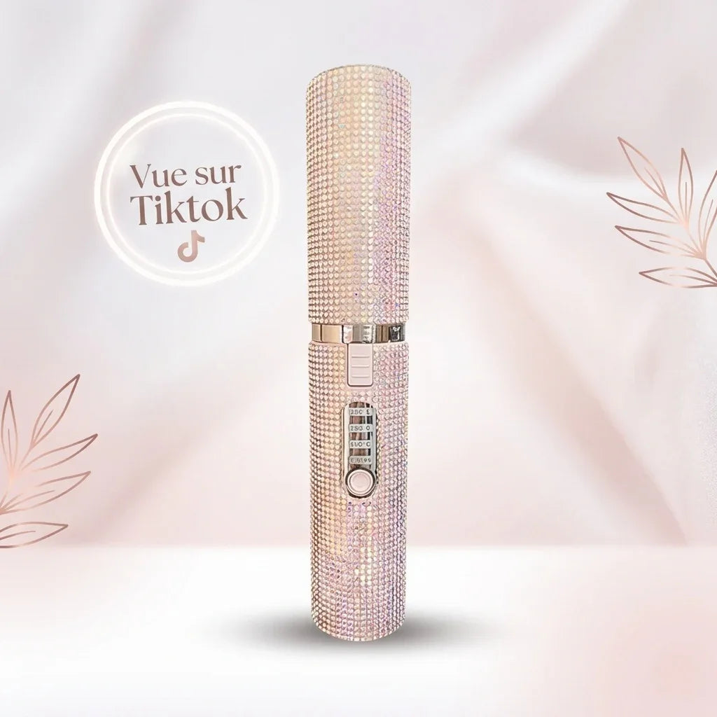 Lisseur Sans Fil Diamond Silk : Des Cheveux Parfaits Partout, en 30 secondes